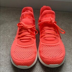 APL TechLoom Tracer Bright Coral Sneakers